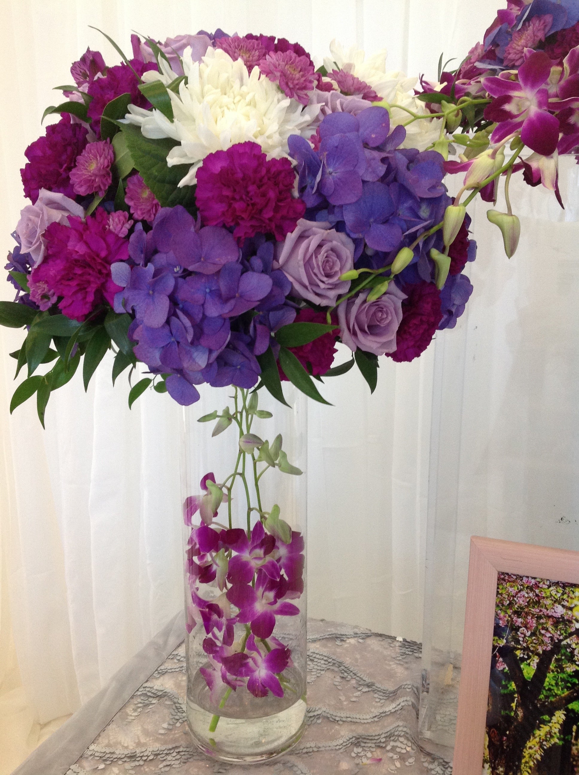 Entrance Table Arrangement