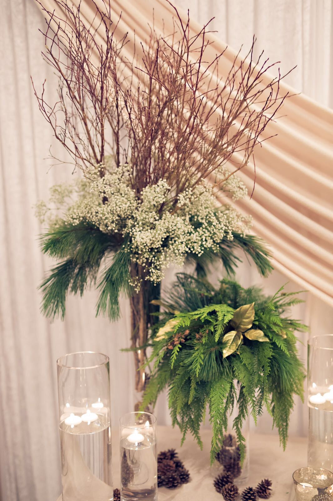 Entrance Table Arrangement